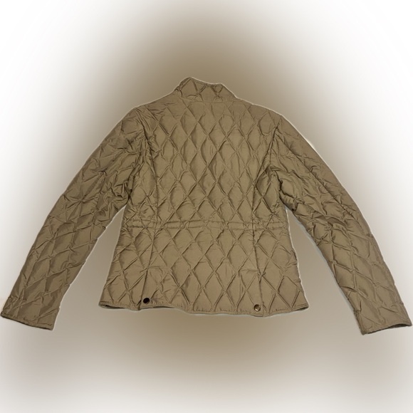 Eddie Bauer lightweight goose down quilted chore barn jacket women’s size M - Picture 3 of 9